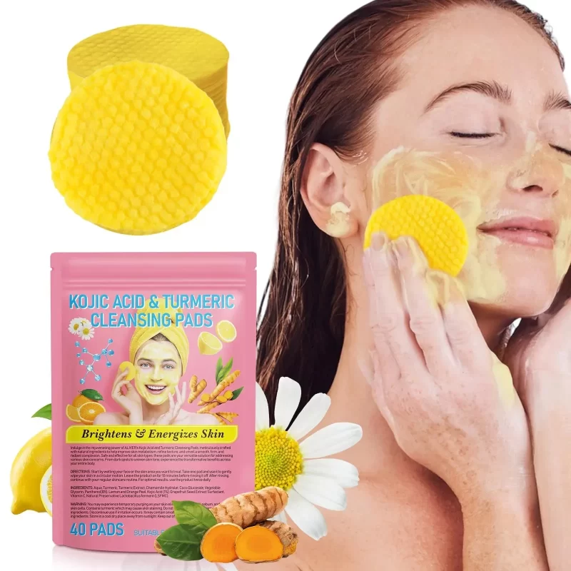 Turmeric Kojic Acid Cleansing Pads